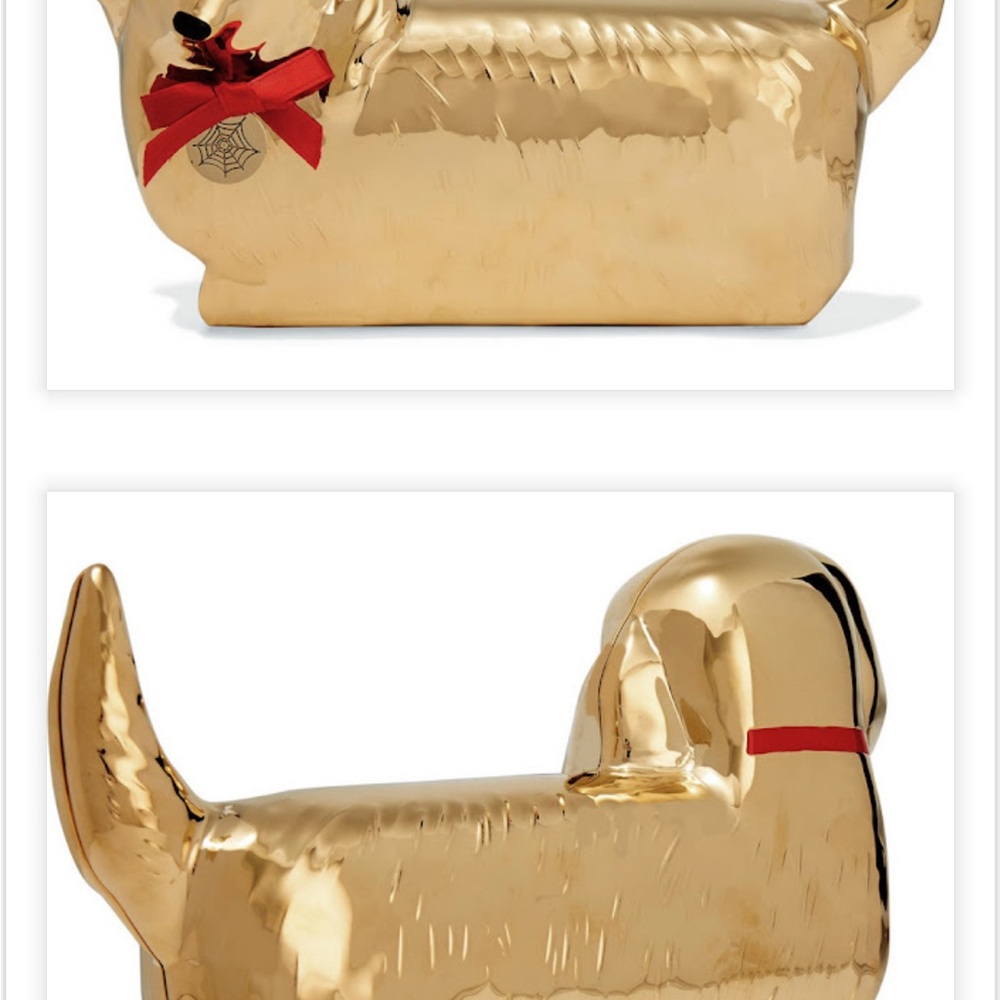 Charlotte Olympia Gold Mini Bag